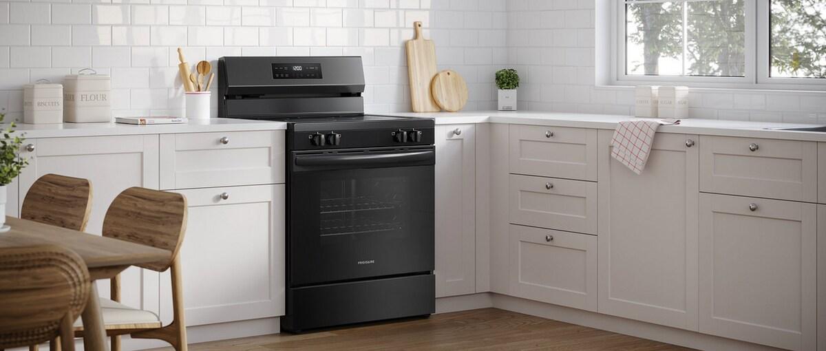 FRIGIDAIRE FCRE3062AB Frigidaire 30"" Electric Range With the Eventemp