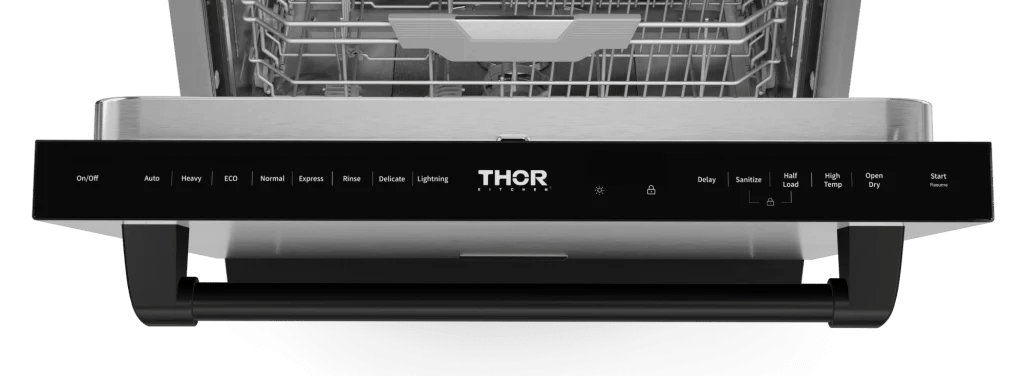 THOR KITCHEN DW24X8BA99BLK 24 Inch Dishwasher Stainless Steel/black | Gordon Ramsay Series - D...