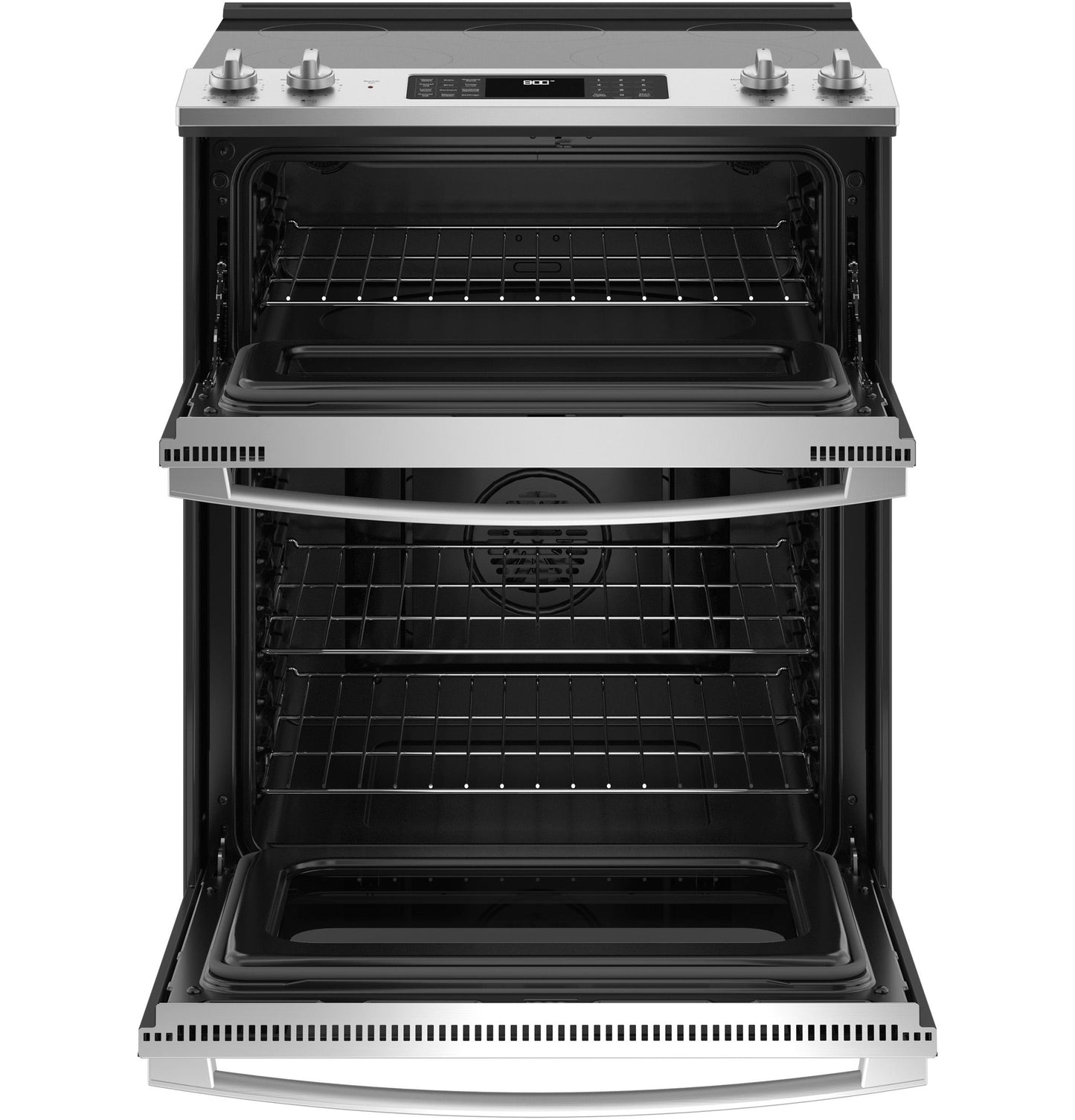 GE APPLIANCES JSS86SPSS Ge 30"" Slide-in Electric Convection Double Oven Range