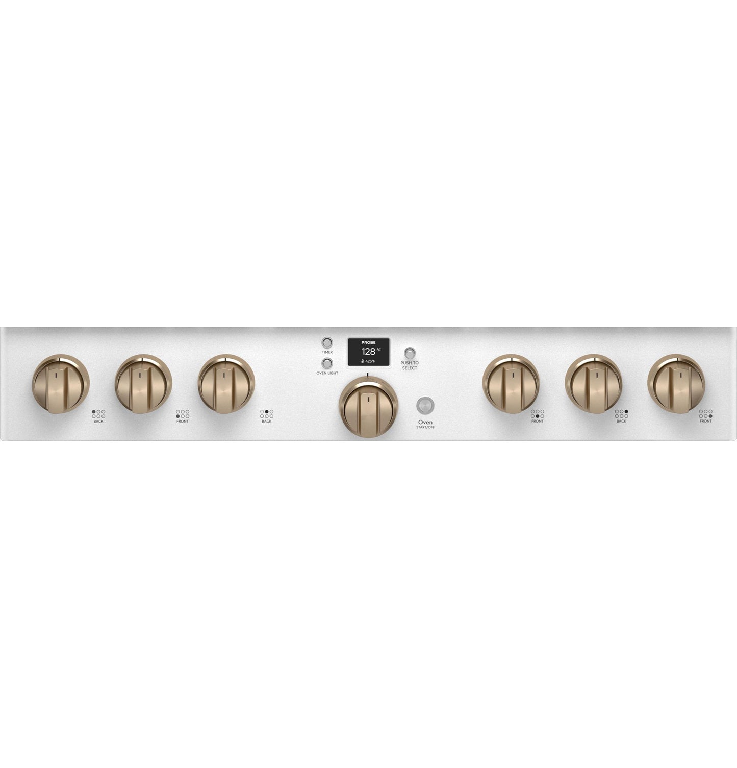 CAFE C2Y366P4TW2 Cafe 36"" Smart Dual-fuel Commercial-style Range With 6 BURNER...