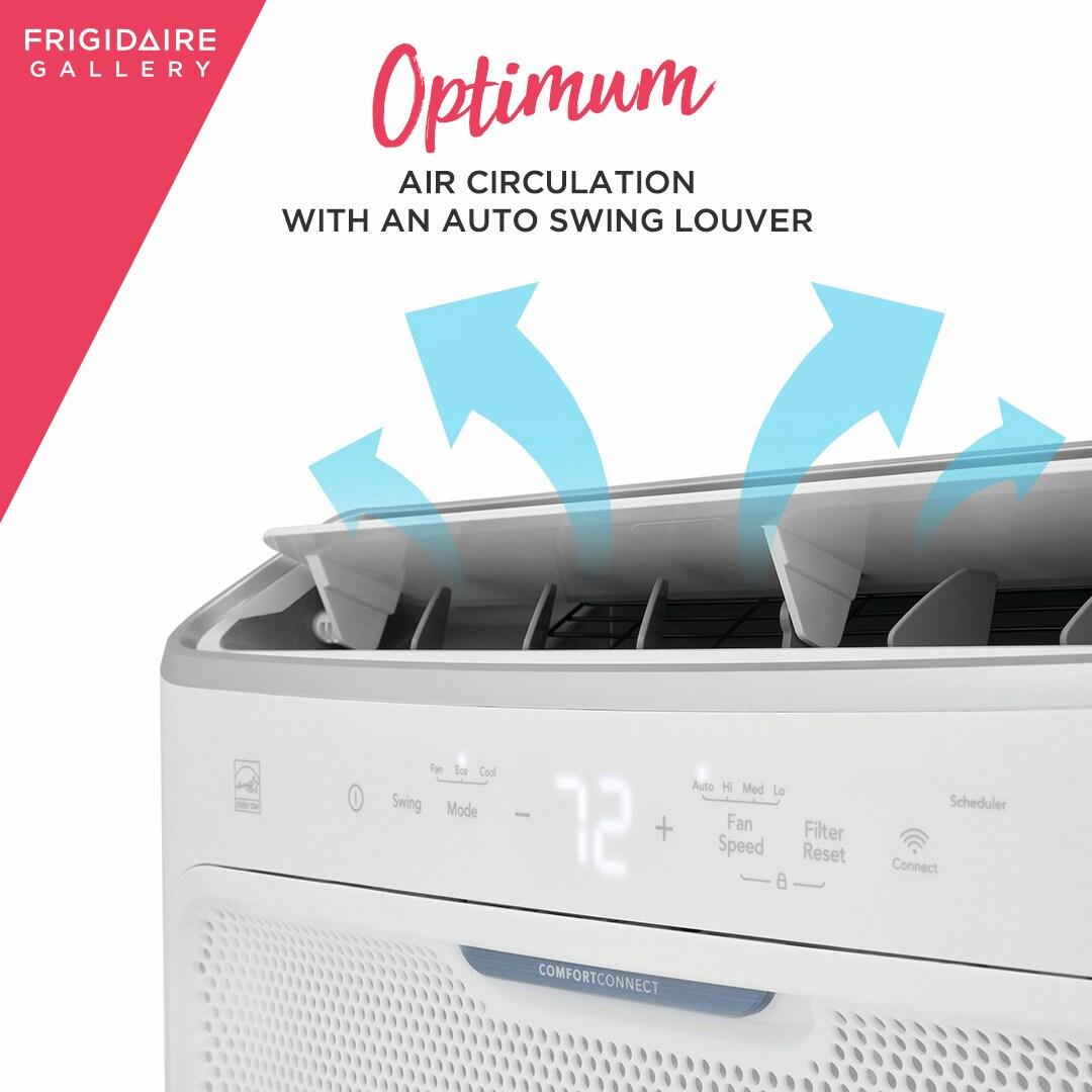 FRIGIDAIRE GHWQ103WC1 Frigidaire Gallery 10,000 BTU Inverter Quiet Temp Smart Room Air CO...