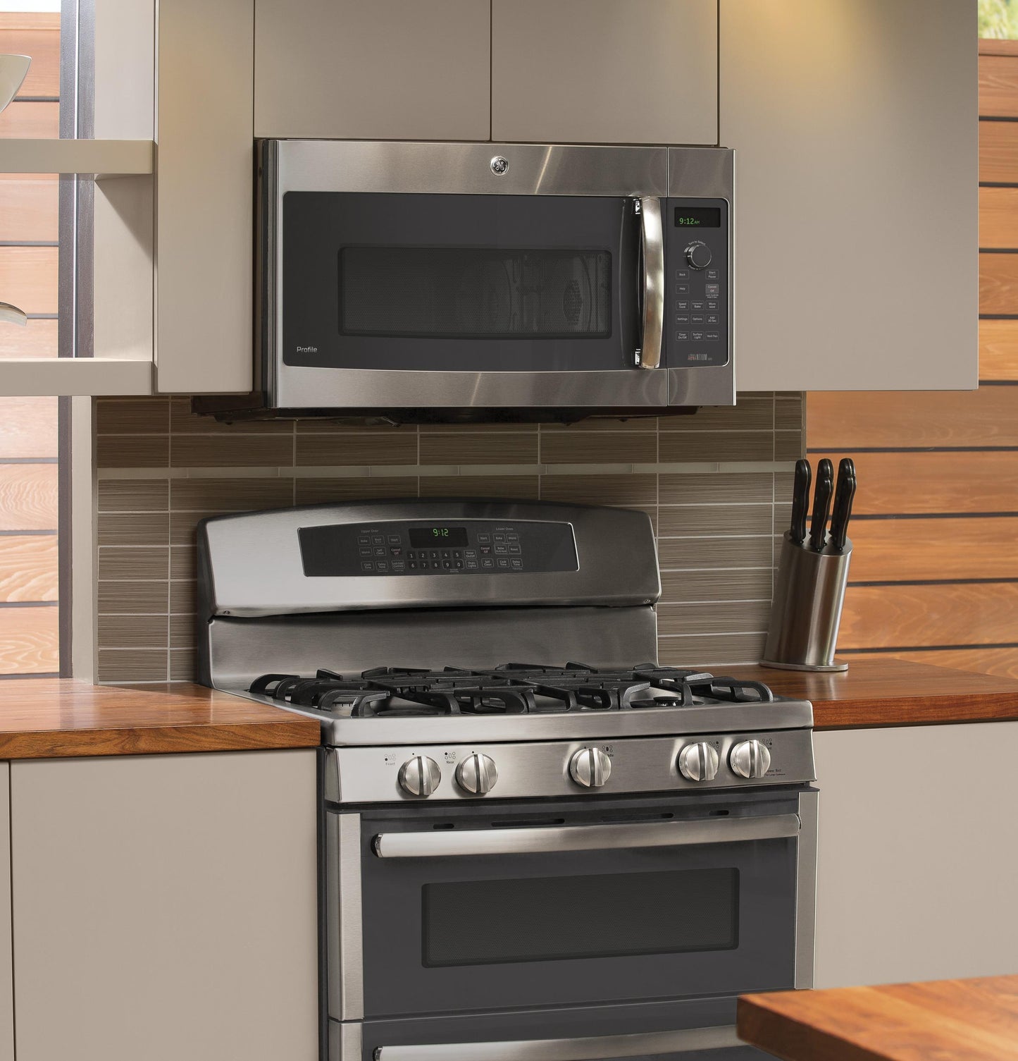 GE APPLIANCES PSA9120SPSS GE Profile Over-the-range Oven With Advantium Technology