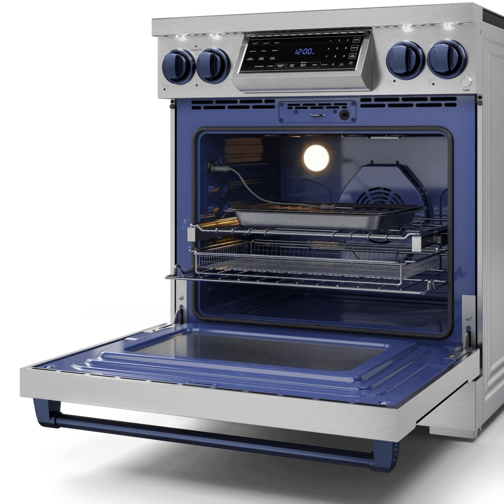 THOR KITCHEN RSE30BLU 30 Inch Professional Electric Range With Tilt Panel Touch Control I...