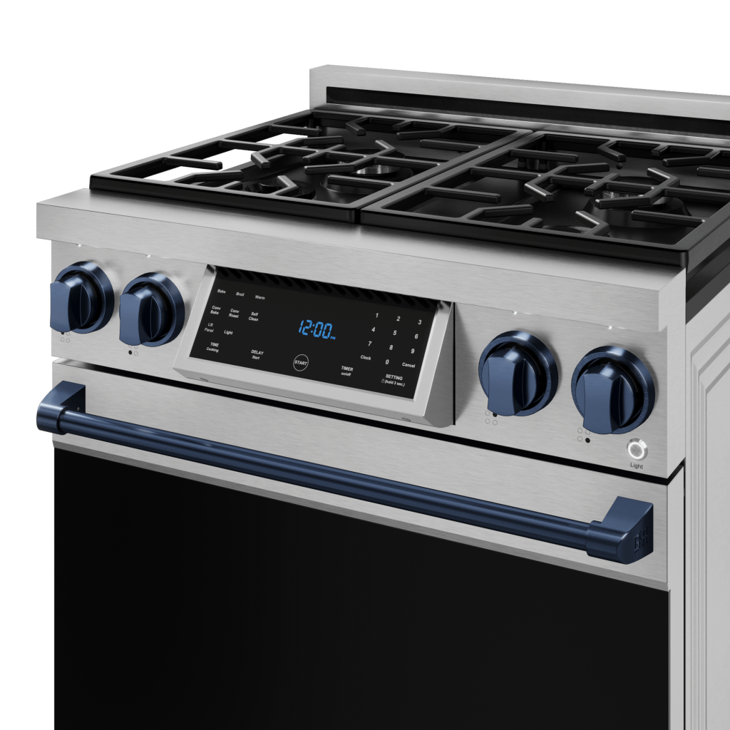 THOR KITCHEN RSG30BLU 30 Inch Professional Gas Range With Tilt Panel Touch Control In STA...