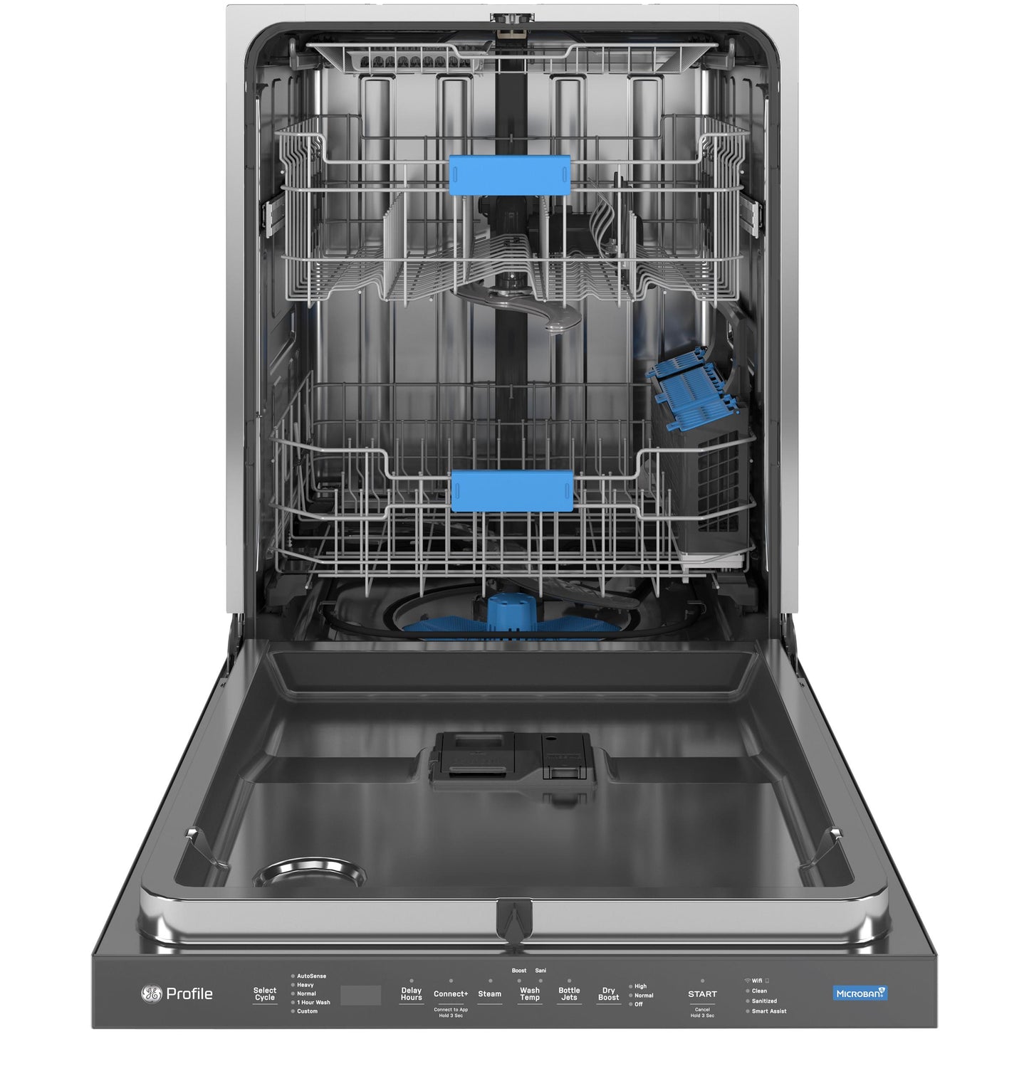 GE APPLIANCES PDT715SYVFS GE Profile Fingerprint Resistant Top Control With Stainless STE...