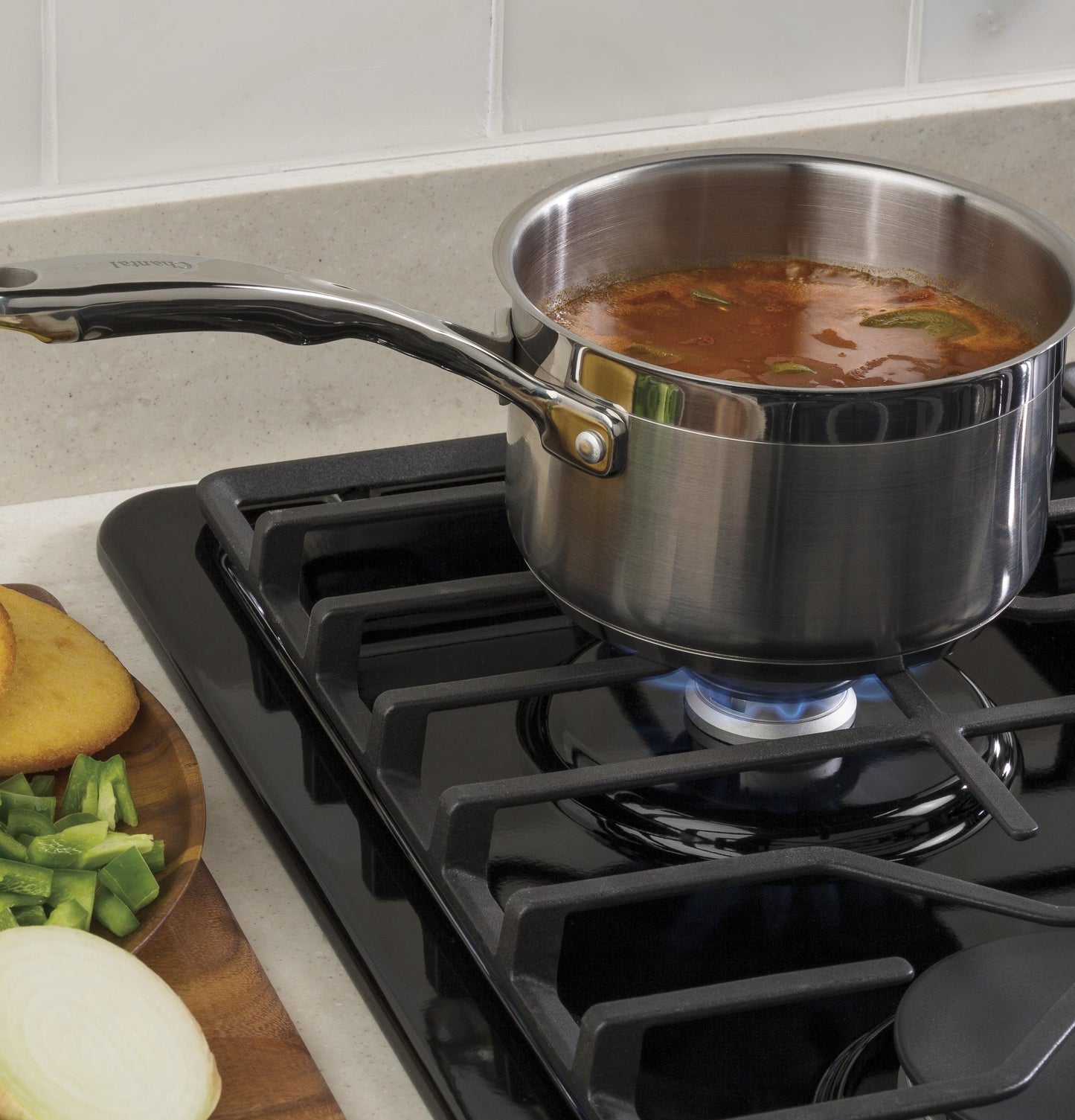 GE APPLIANCES PGP9830SRSS GE Profile 30"" Built-in Gas Downdraft Cooktop
