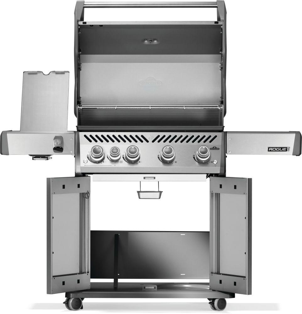 NAPOLEON BBQ RP525SIBNSS2 Rogue Pro 525 Sib With Infrared Side Burner , Natural Gas, STAINLES...