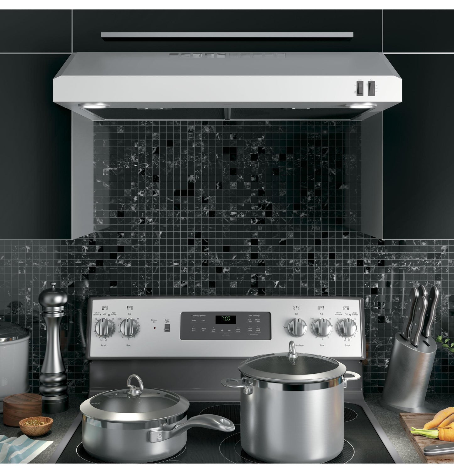 GE APPLIANCES JVX5305SJSS Ge Series 30"" Energy Star Certified Under the Cabinet Hood
