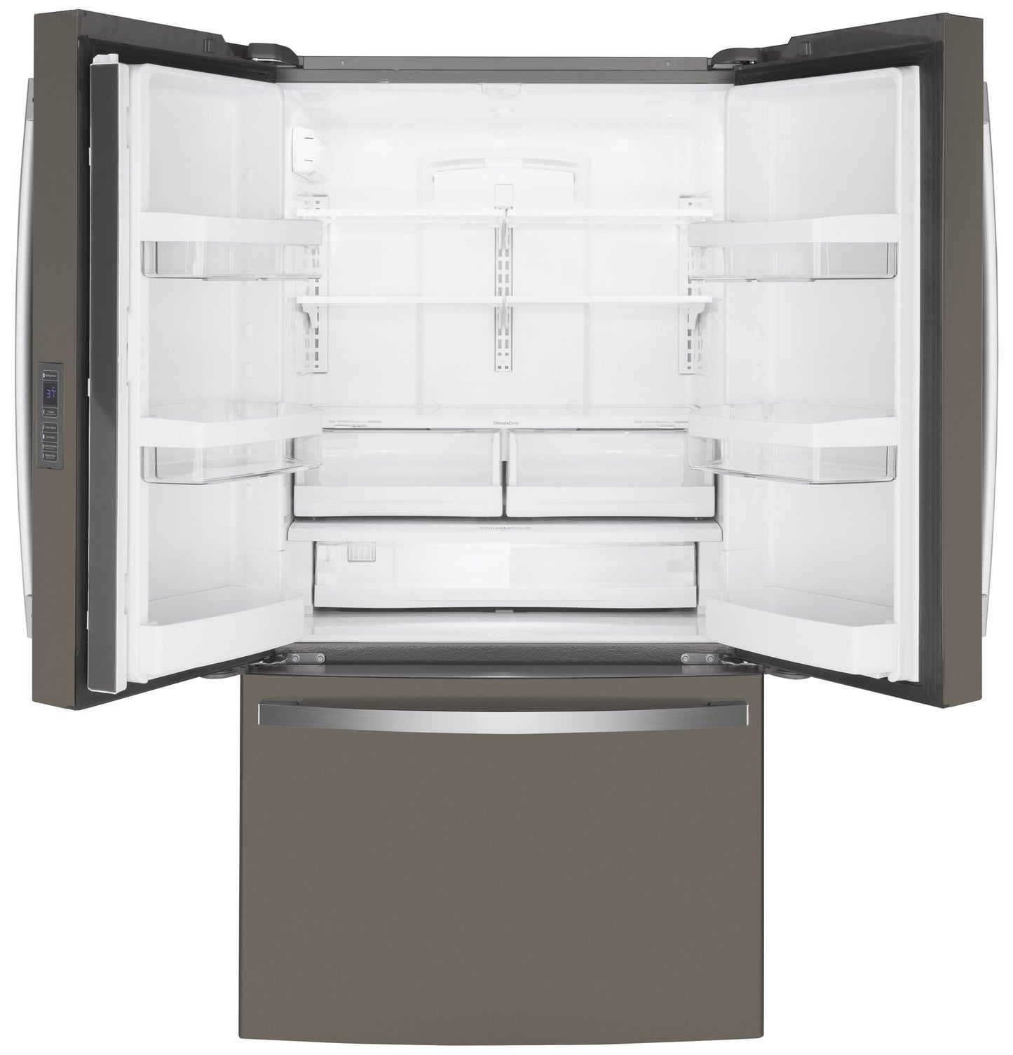 GE APPLIANCES GWE23GMNES Ge Energy Star 23.1 Cu. Ft. Counter-depth French-door REFRIGE...