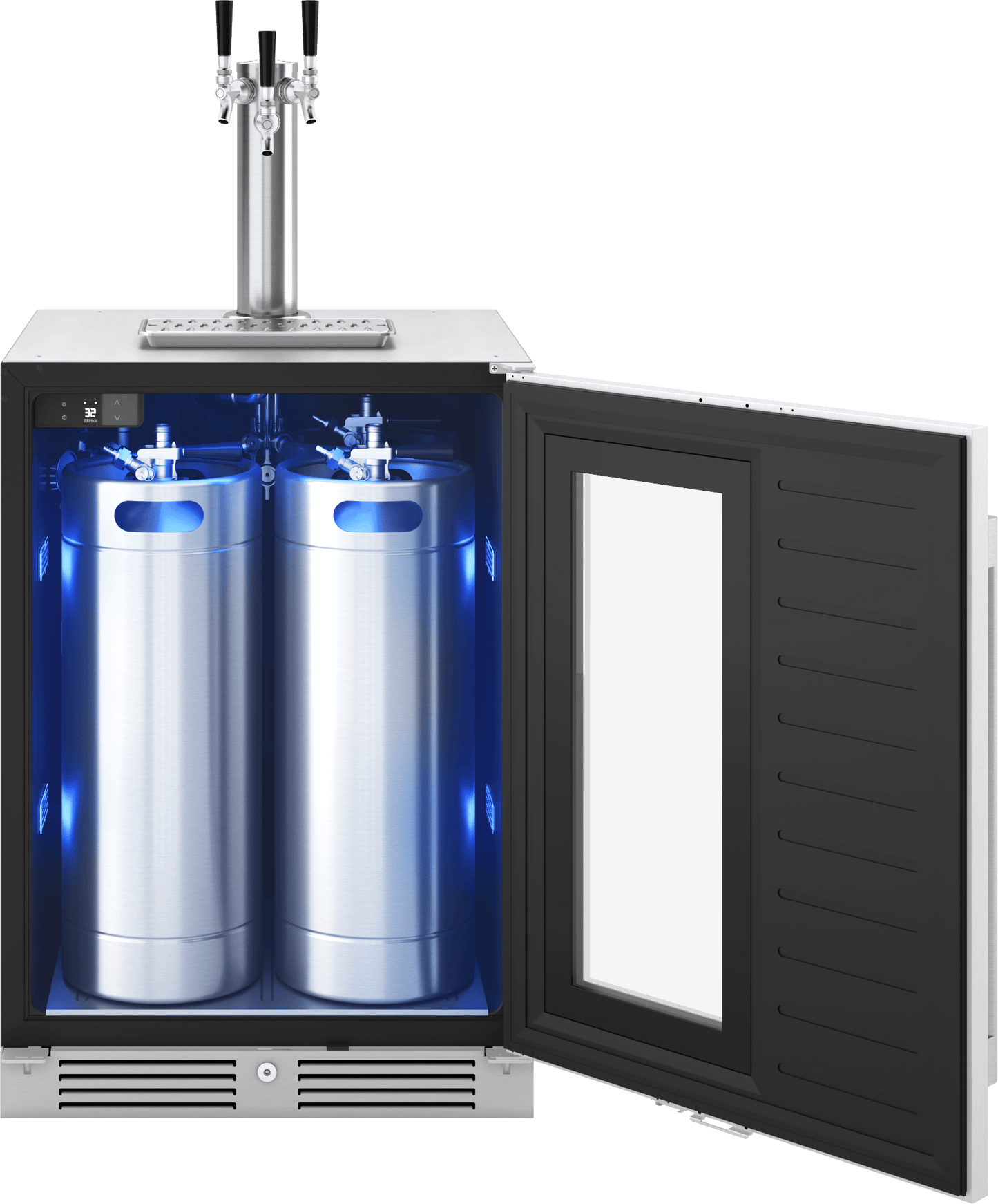 ZEPHYR PRKB24C01AG Zephyr 24"" Kegerator & Beverage Cooler