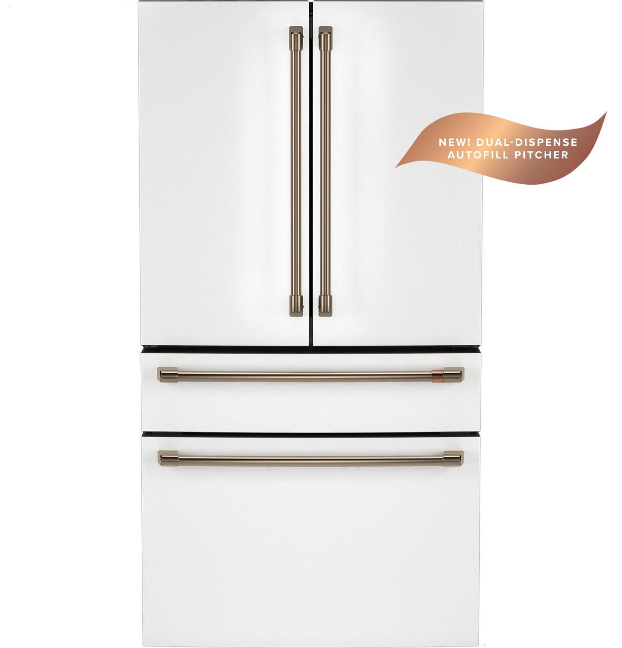 CAFE CGE29DP4TW2 Cafe Energy Star 28.7 Cu. Ft. Smart 4-door FRENCH-DOOR...