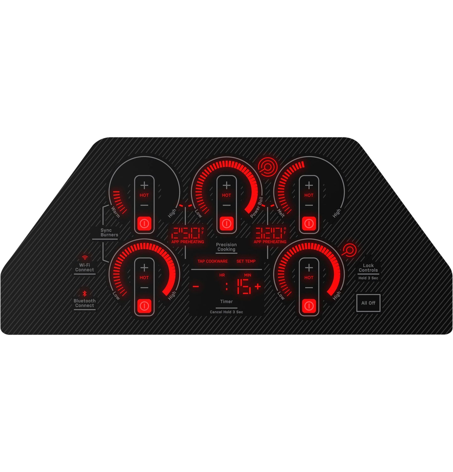 GE APPLIANCES PEP9030DTBB GE Profile 30"" Built-in Touch Control Electric Cooktop