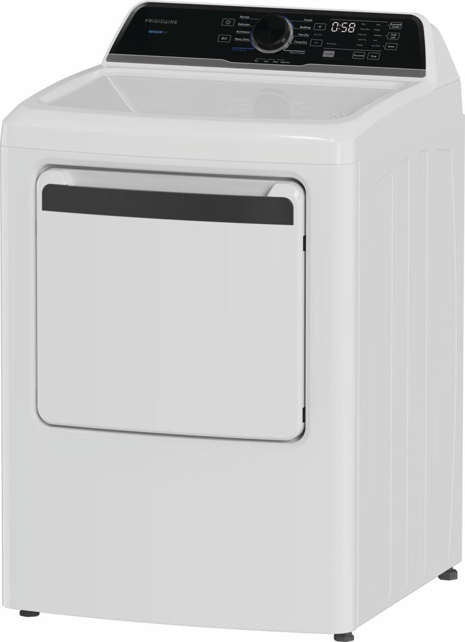FRIGIDAIRE FLVG7523BW Frigidaire 7 Cu. Ft. Gas Dryer