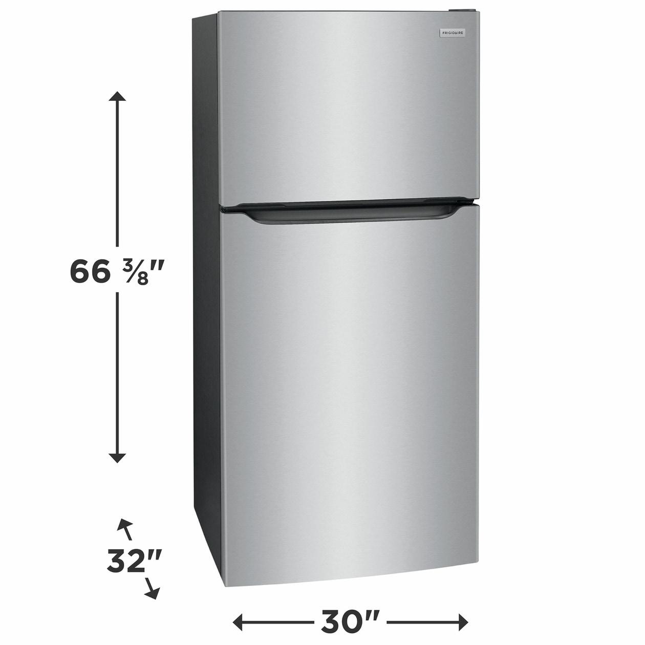 FRIGIDAIRE FFTR2045VS Frigidaire 20.0 Cu. Ft. Top Freezer Refrigerator