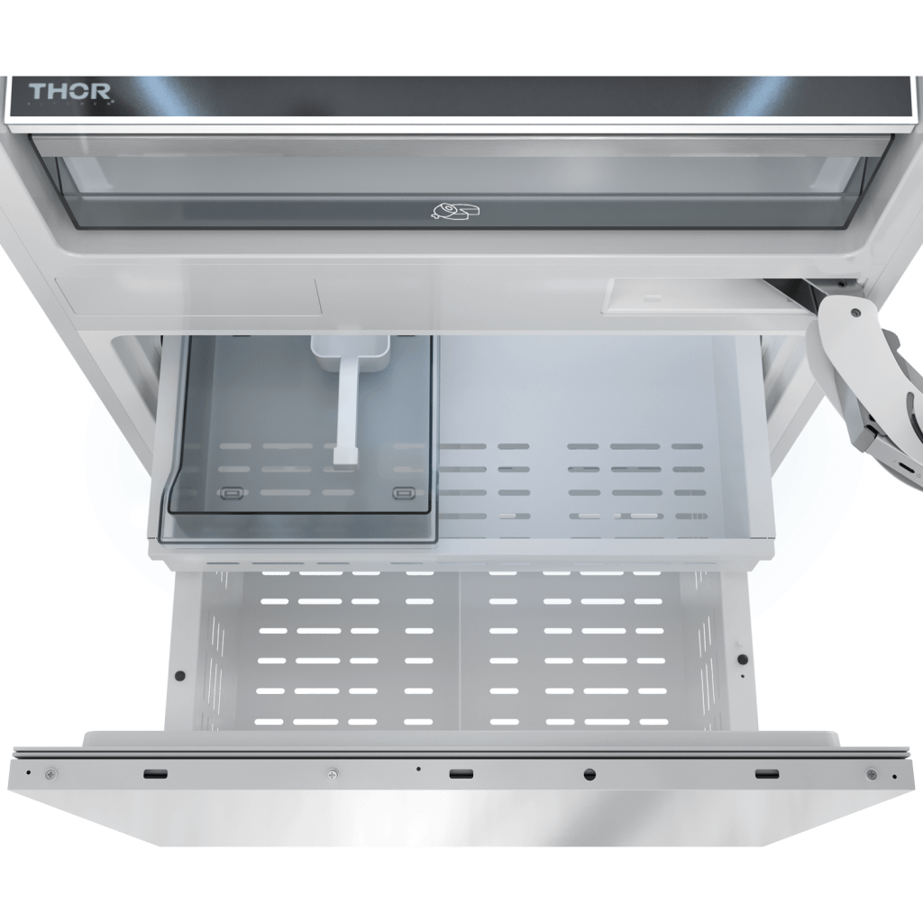 THOR KITCHEN XRF3016BBPSS Thor Kitchen 30-inch Built-in Panel-ready Bottom Mount REFRIGERATOR...