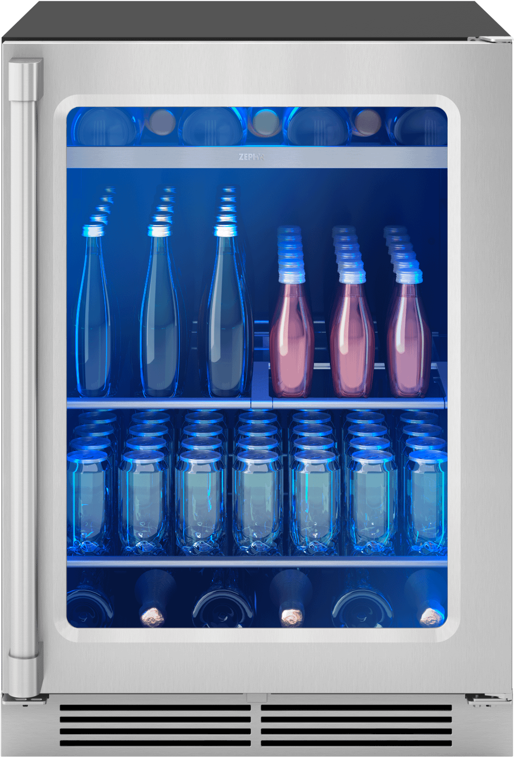 ZEPHYR PRPB24C01BG Zephyr 24"" Pro Single Zone Beverage Cooler