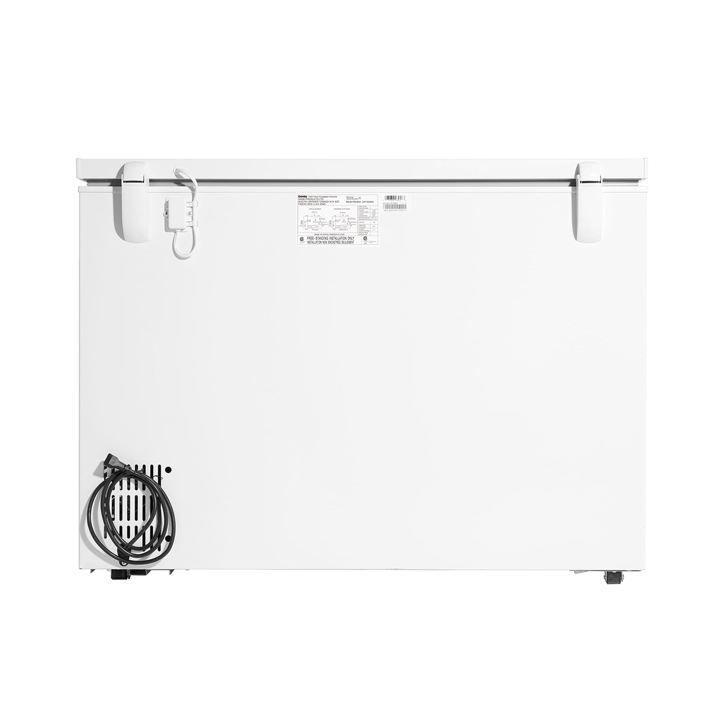 DANBY DCF100A6WM Danby 10.0 CU.FT Square Model Chest Freezer Doe