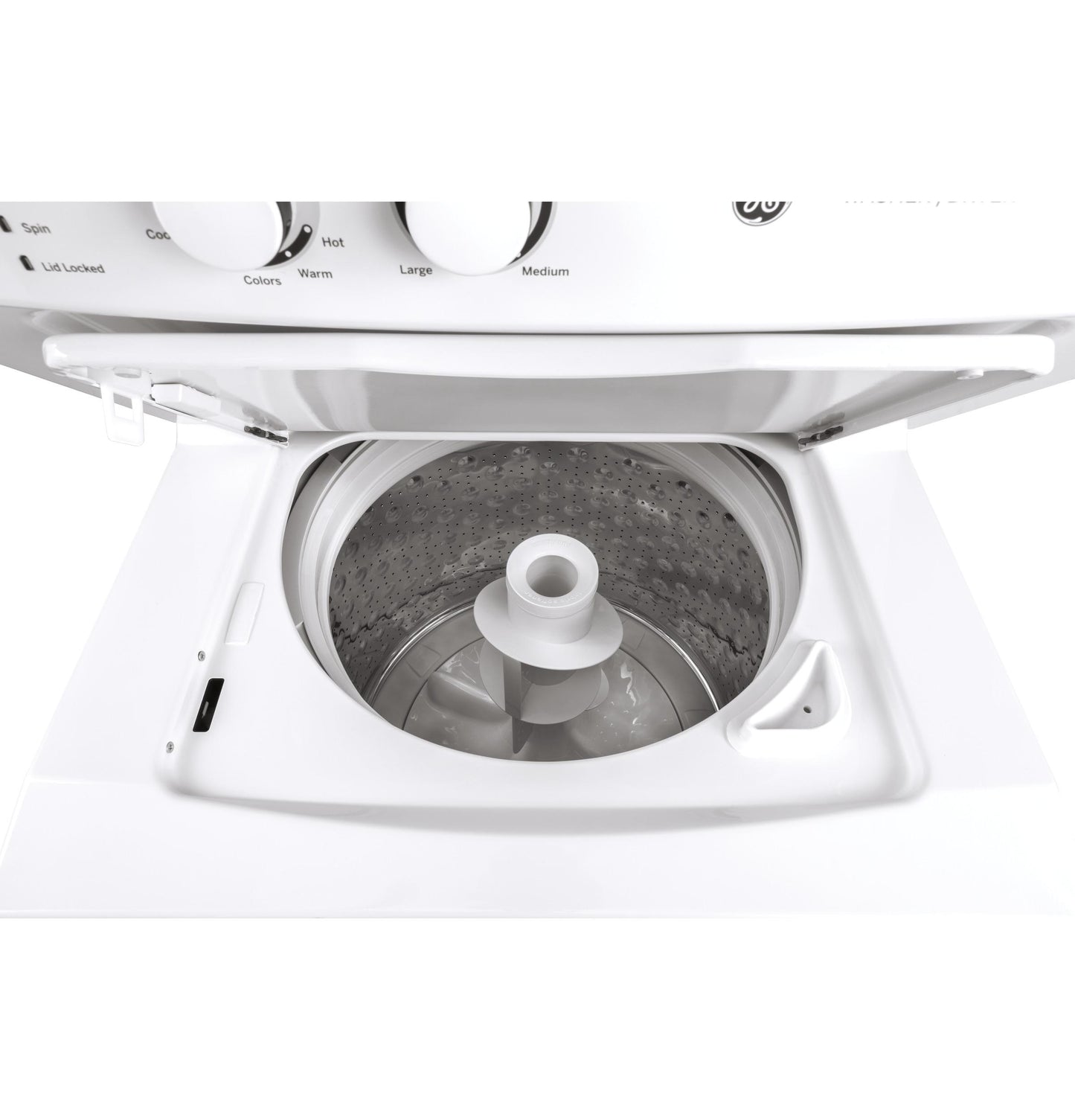 GE APPLIANCES GUD27ESSMWW GE Unitized Spacemaker 3.8 Doe Cu. Ft. Stainless Steel Washer AN...