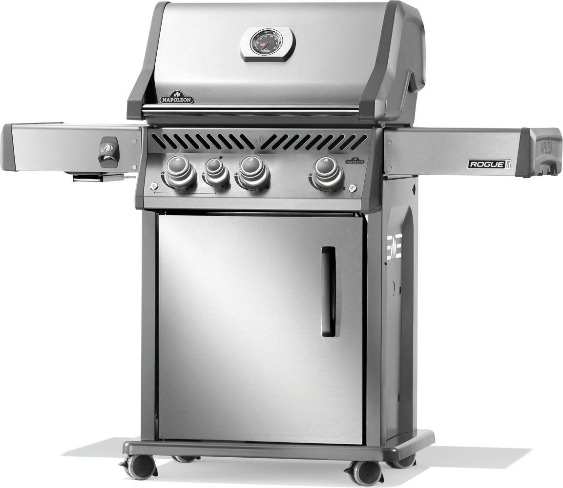 NAPOLEON BBQ RP425SIBNSS2 Rogue Pro 425 Sib With Infrared Side Burner , Natural Gas, STAINLES...