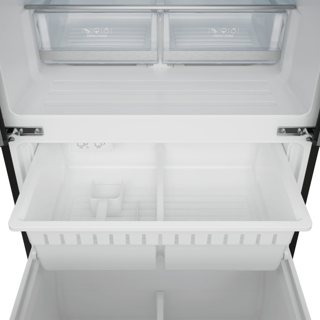 THOR KITCHEN RF3017FFD00 30 Inch 17.7 Cu Ft French Door Counter Depth Refrigerator With Ice ...