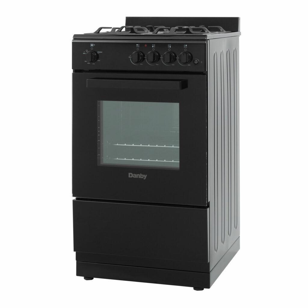 DANBY DR20V1BGLP Danby 20"" Wide Gas Range In Black