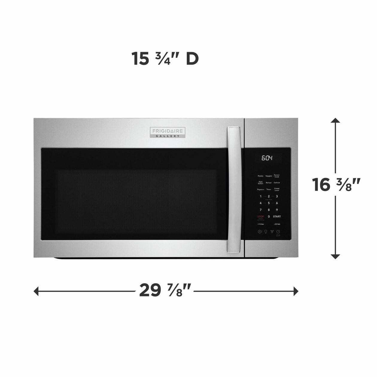 FRIGIDAIRE GMOS1962AF Frigidaire Gallery 1.9 Cu. Ft. Over-the-range Microwave