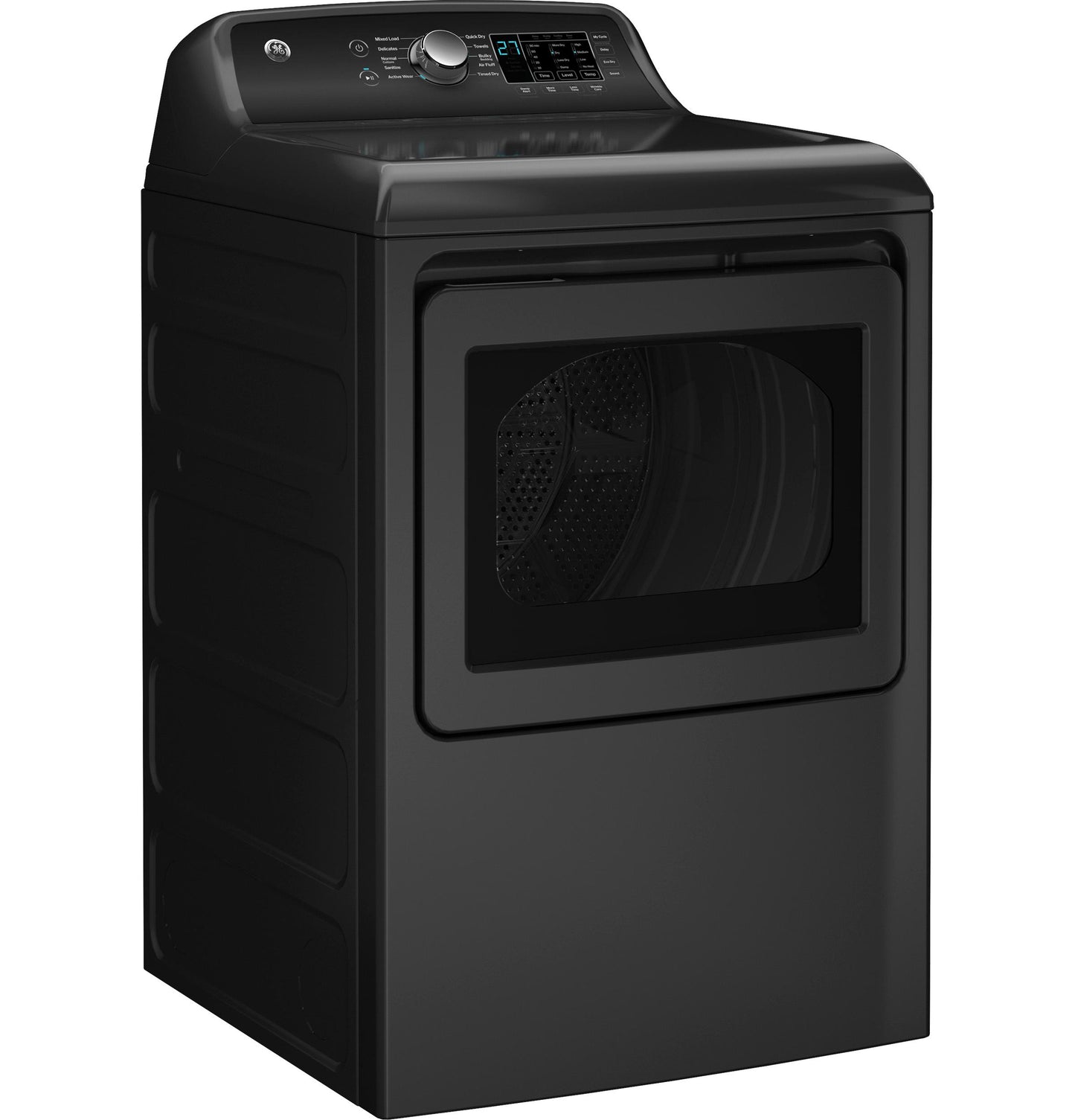 GE APPLIANCES GTD58GBPVDG Ge 7.4 Cu. Ft. Capacity Gas Dryer With Up To 120 Ft. Venting AND...