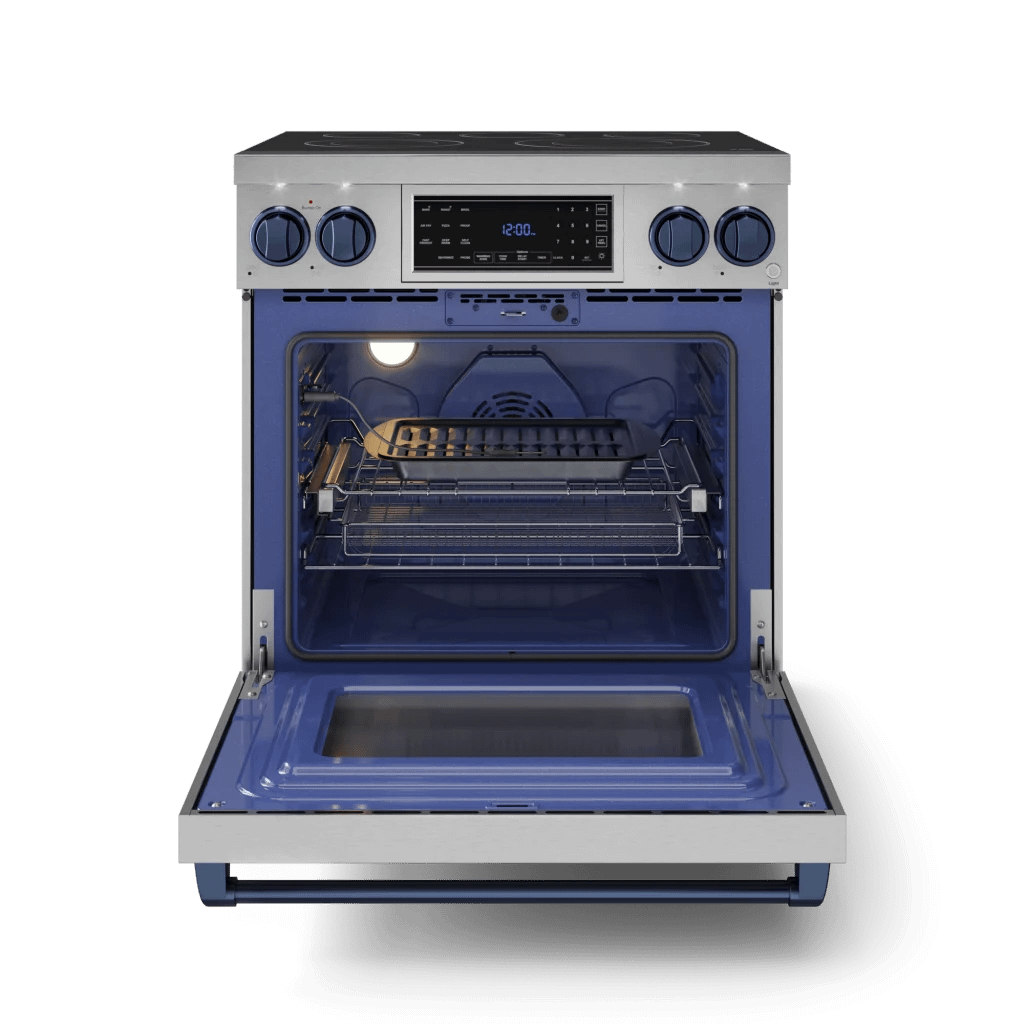 THOR KITCHEN RSE30BLU 30 Inch Professional Electric Range With Tilt Panel Touch Control I...