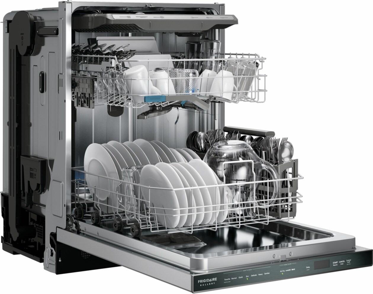 FRIGIDAIRE GDSP4715AF Frigidaire Gallery 24"" Stainless Steel Tub Built-in Dishwasher WITH...