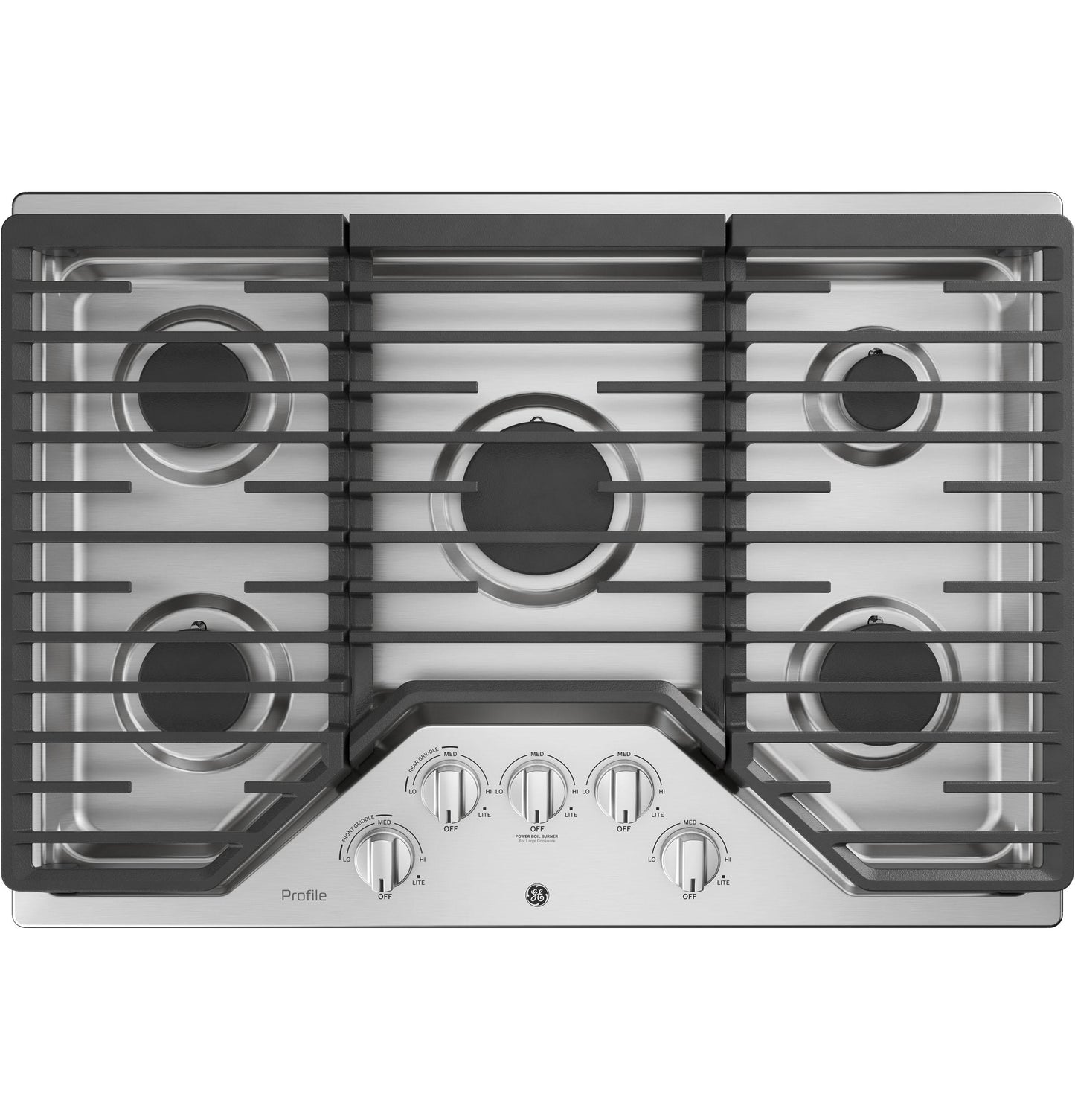 GE APPLIANCES PGP7030SLSS GE Profile Series 30"" Built-in Gas Cooktop