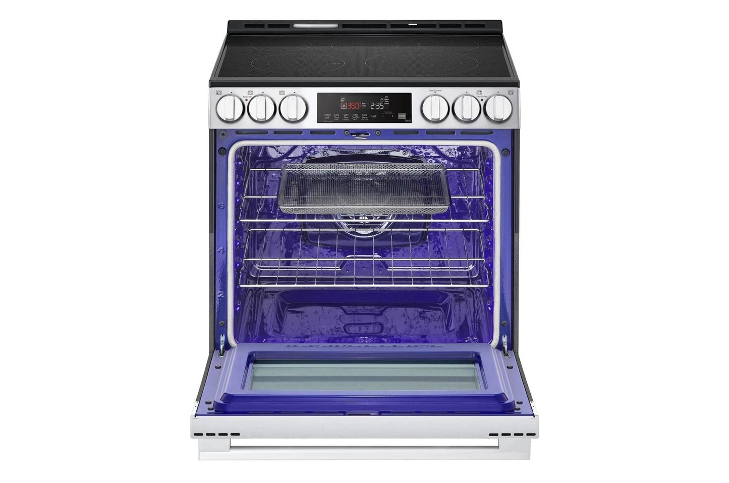 LG LSEL6333XE 6.3 Cu Ft. Smart Electric Slide-in Range With Air Fry & Easyclean
