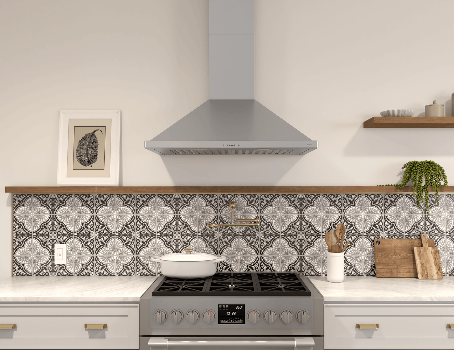 ZEPHYR ZSIE30BSES Zephyr 30"" Siena Wall Energy Star