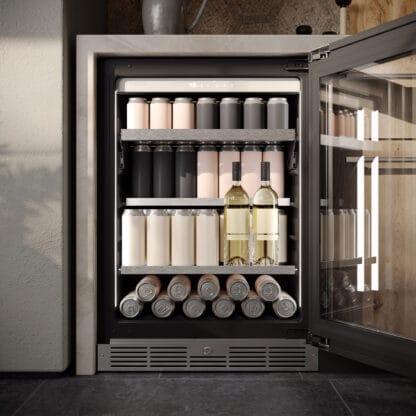 SILHOUETTE SPRBC052D3SS Silhouette Pro Gen 3 - 24"" Built-in Beverage Center In Stainless Steel