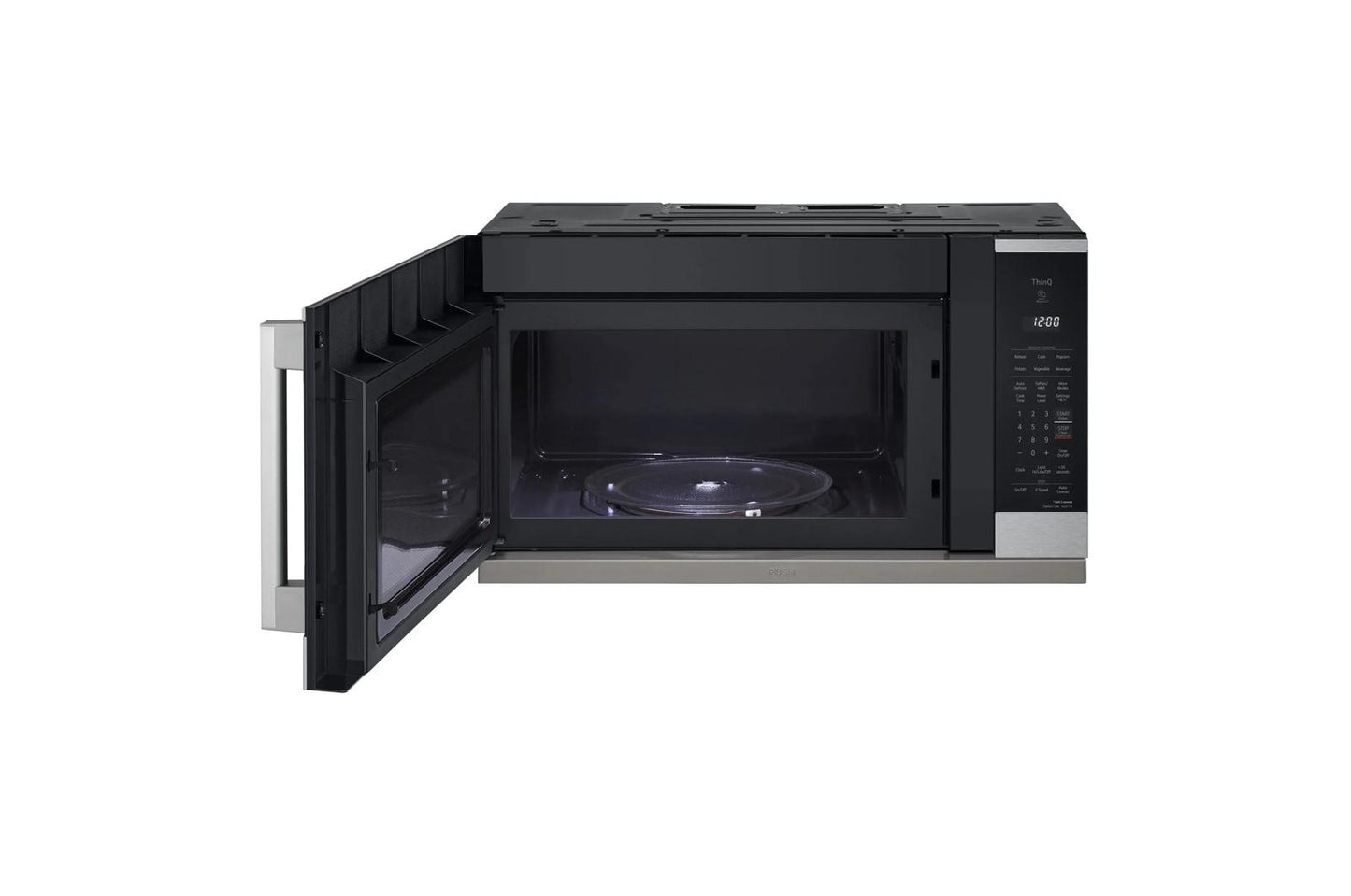 LG MVEL2125X 2.1 Cu. Ft. Smart Over-the-range Microwave Oven With EXTENDAVENT...
