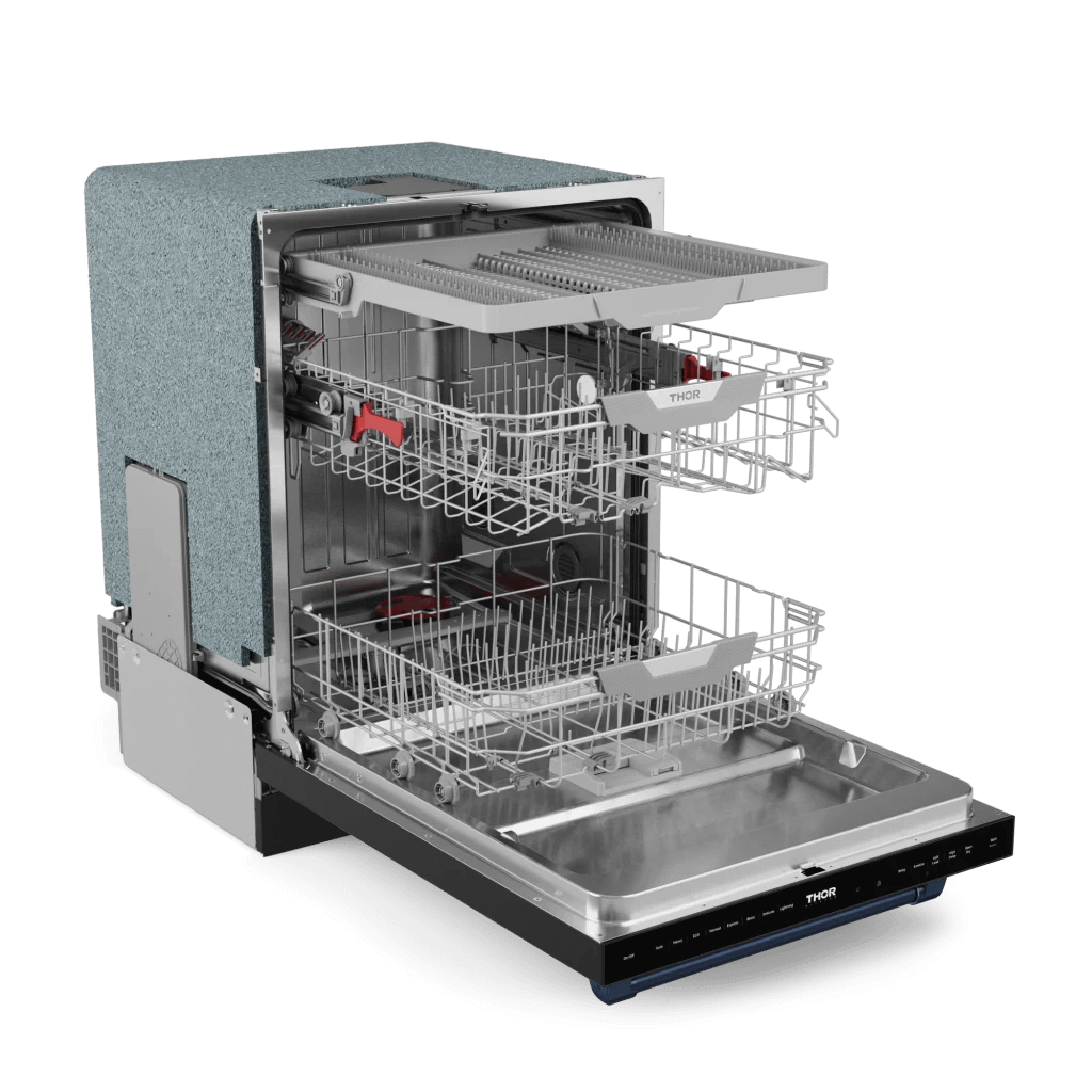 THOR KITCHEN DW24X8BA00BLU 24 Inch Dishwasher Stainless Black/navy Blue | Gordon Ramsay SERIES...