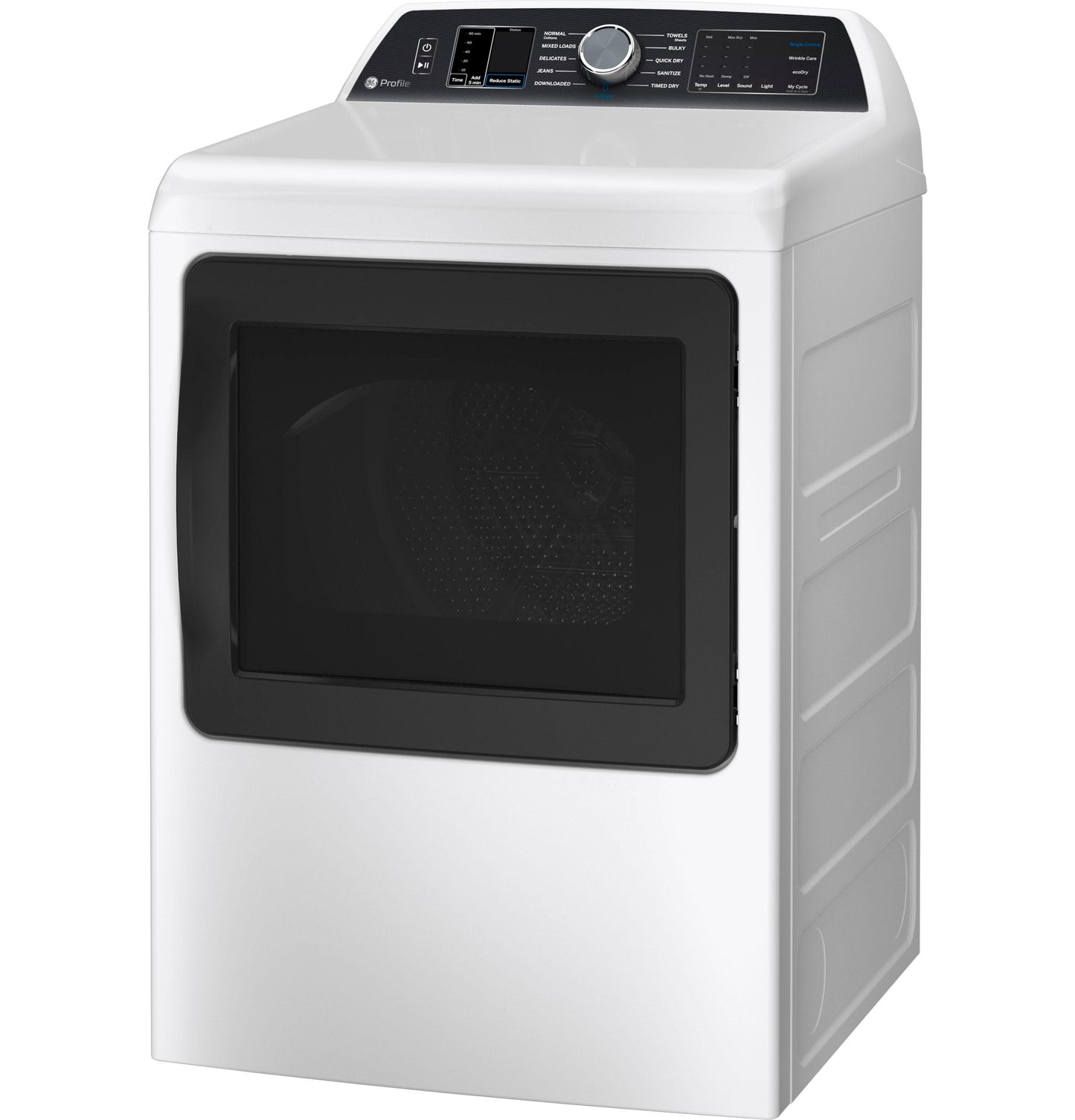 GE APPLIANCES PTD70GBSTWS GE Profile 7.4 Cu. Ft. Capacity Smart Aluminized Alloy Drum GAS...