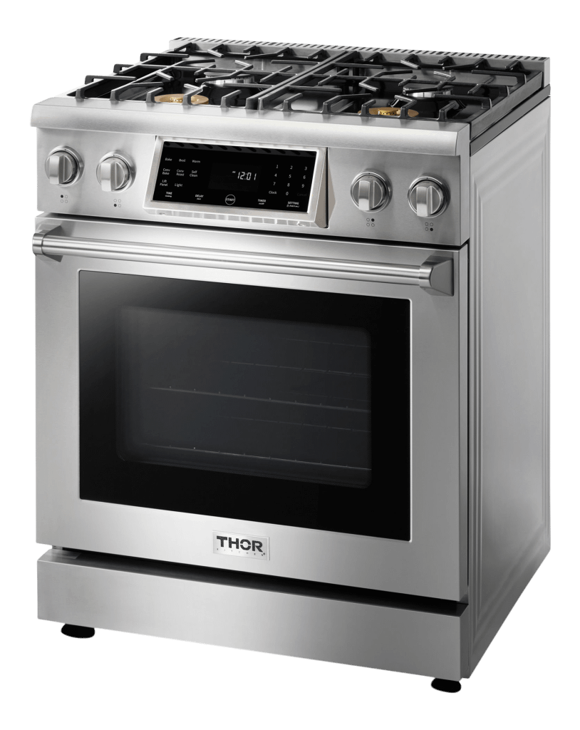 THOR KITCHEN TRG3001 Thor Kitchen 30 Inch Tilt Panel Gas Range