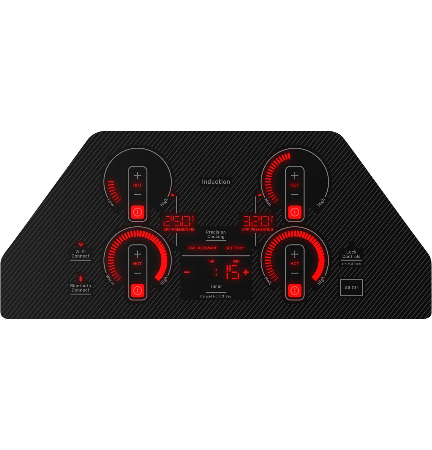 GE APPLIANCES PHP7030DTBB GE Profile 30"" Built-in Touch Control Induction Cooktop