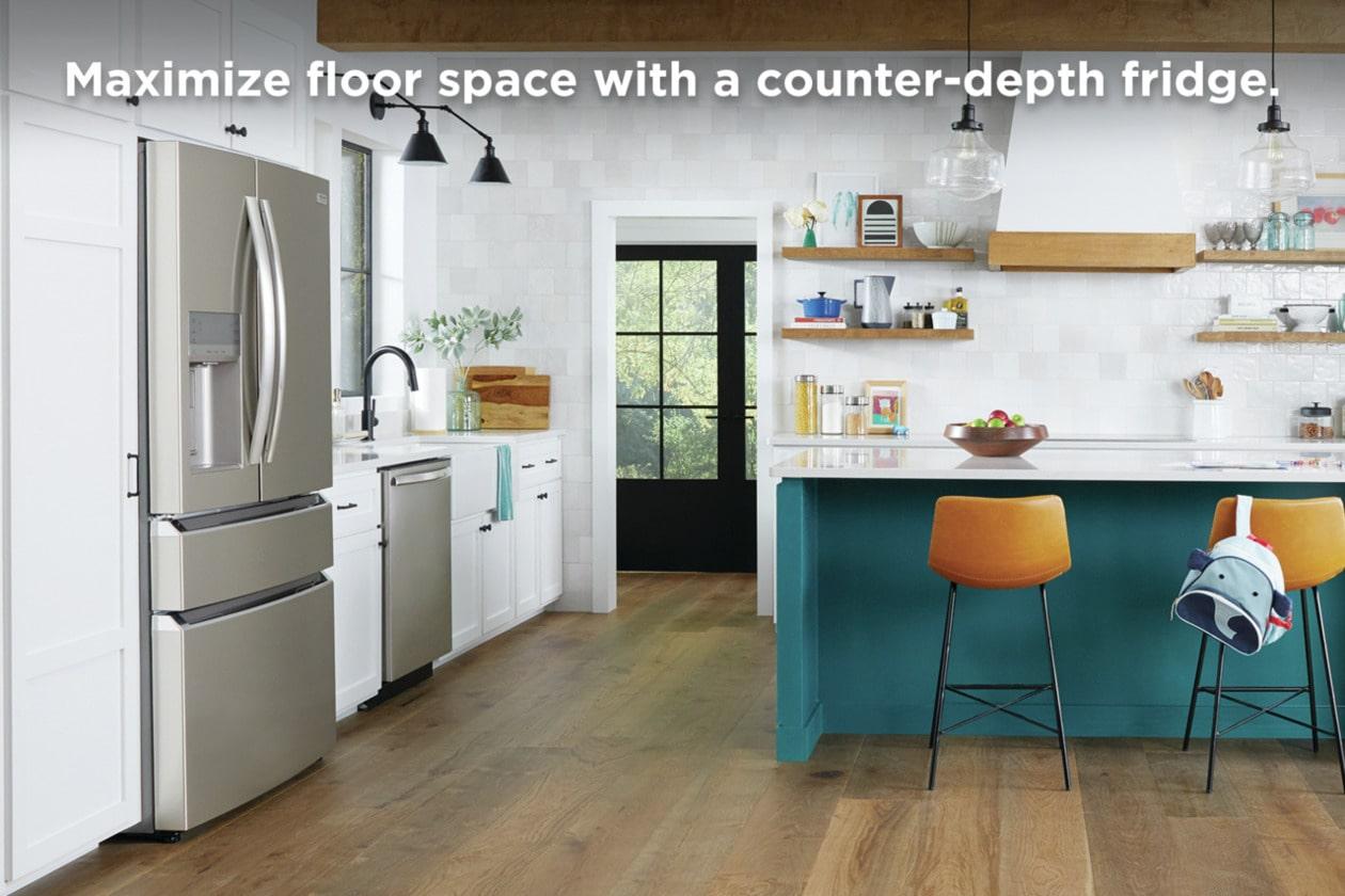 FRIGIDAIRE GRMS2773AF Frigidaire Gallery 26.3 Cu. Ft. 4-door French Door Refrigerator
