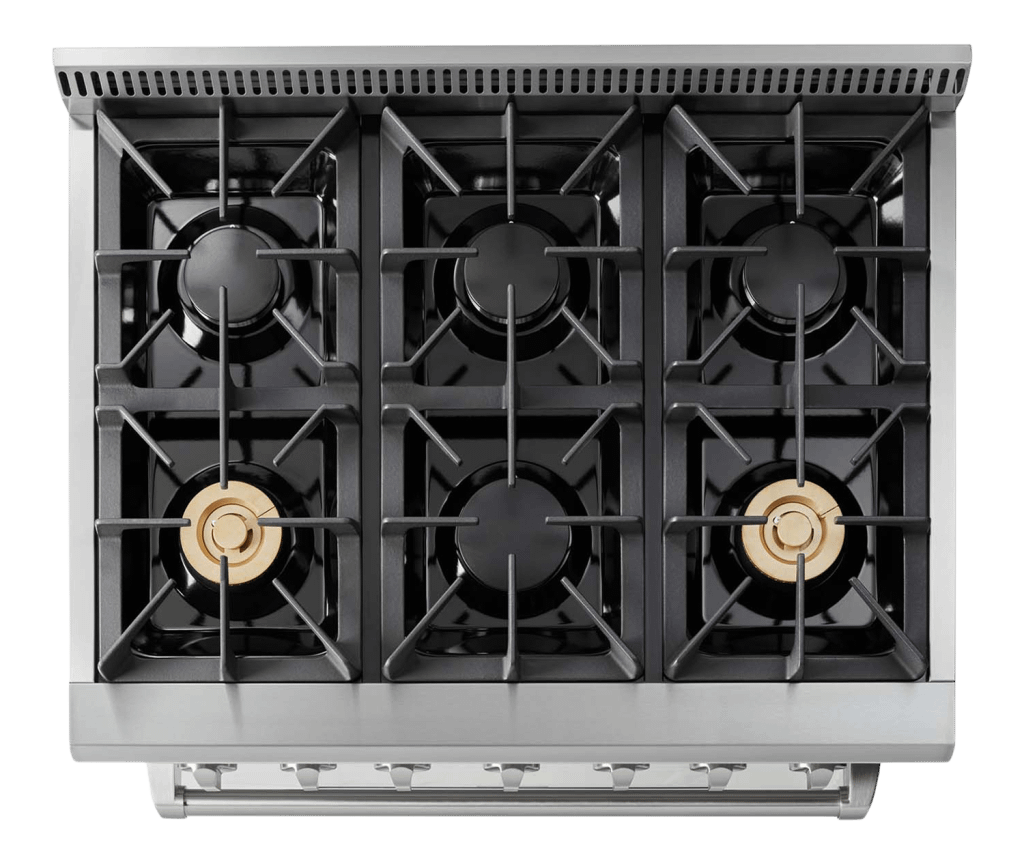 THOR KITCHEN HRG3618U Hrg3618u 36"" Pro-style 6 Stainless Steel Burner Gas Range