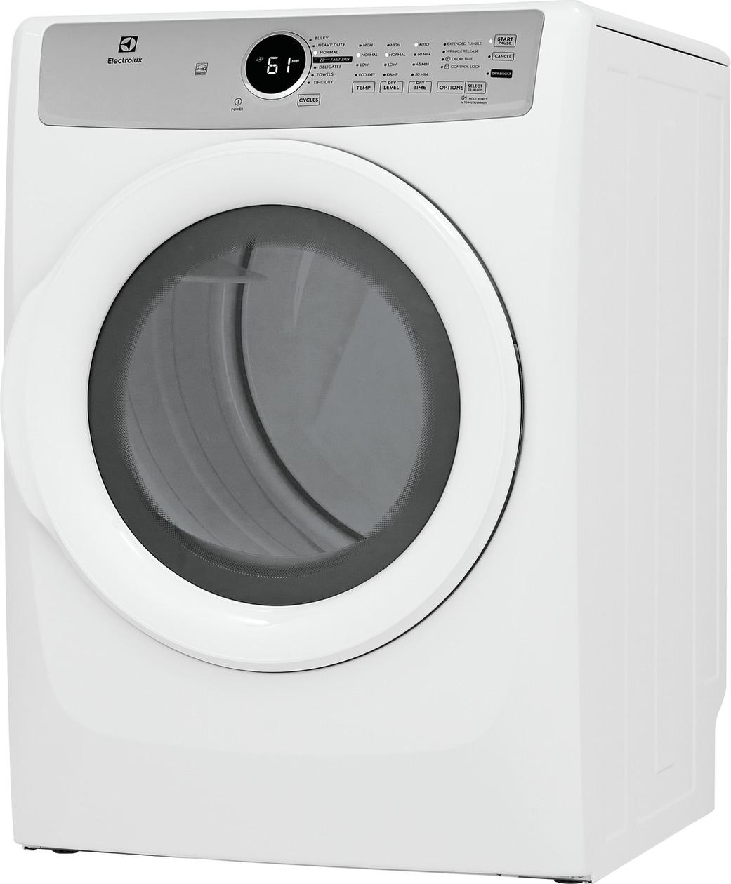 ELECTROLUX ELFG7337AW Electrolux Gas 8.0 Cu. Ft. Front Load Dryer