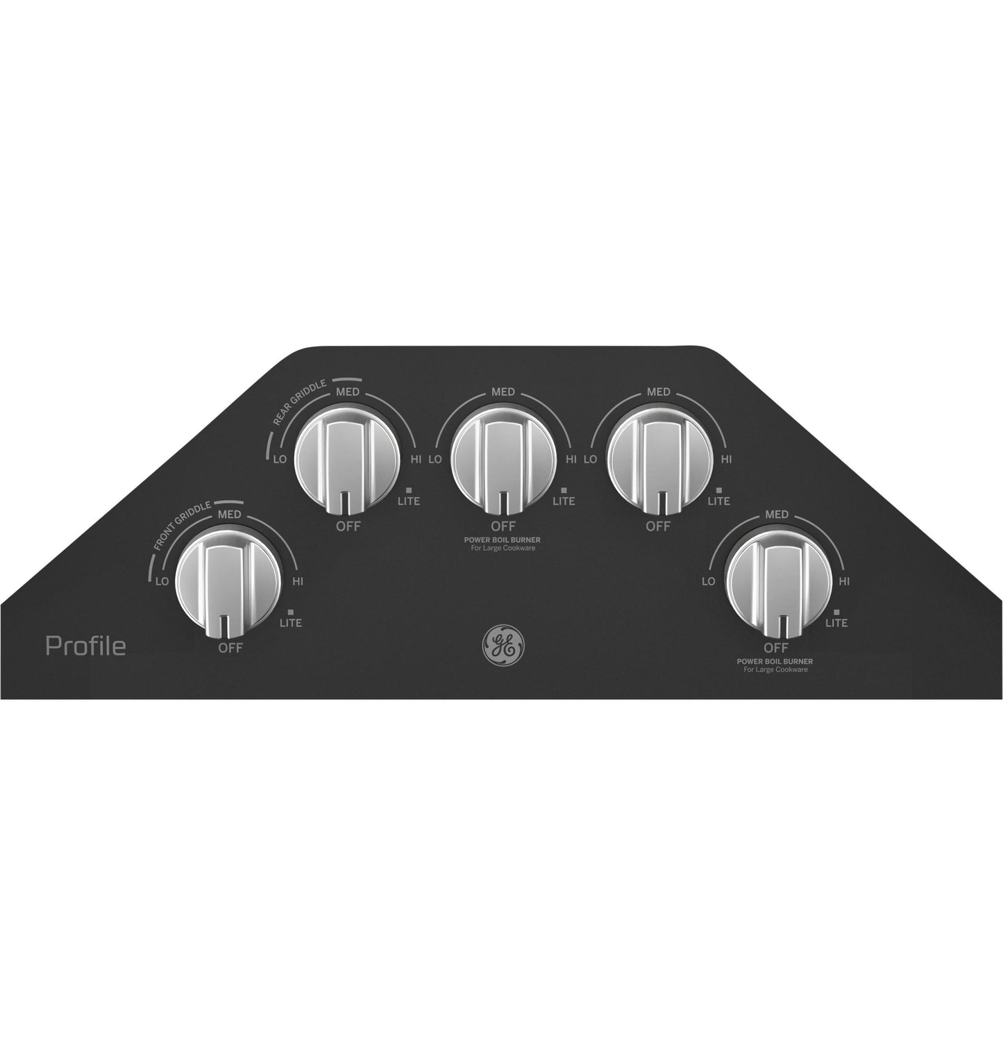GE APPLIANCES PGP7036DLBB GE Profile Series 36"" Built-in Gas Cooktop