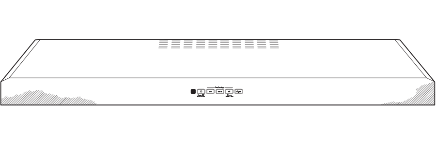 GE APPLIANCES JVX5360SJSS Ge Series 36"" Under the Cabinet Hood