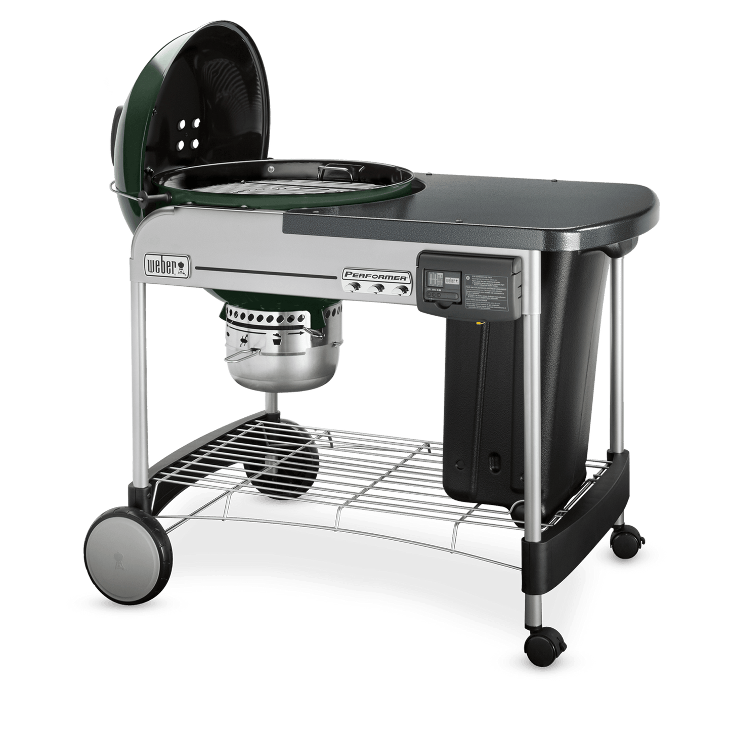 WEBER 15507001 Weber Performer Deluxe Charcoal Grill - 22 Inch Green
