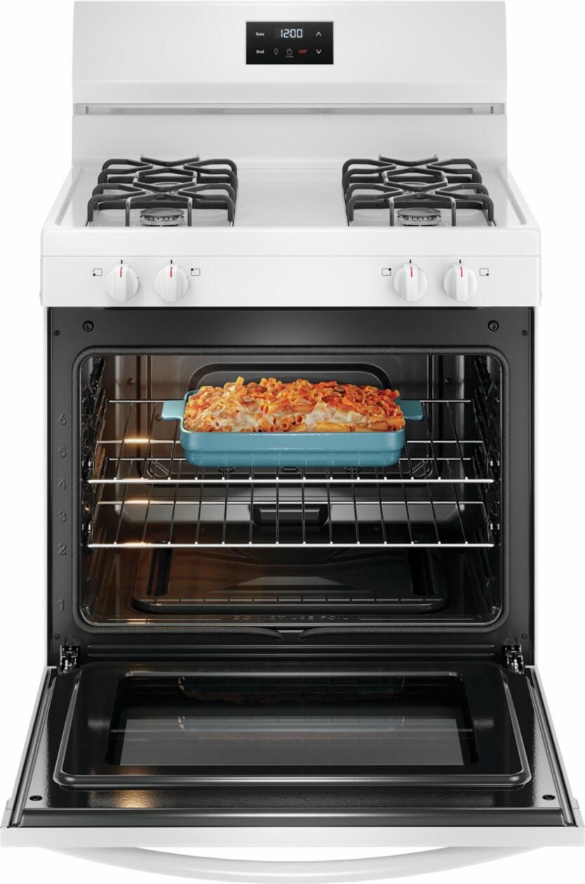 FRIGIDAIRE FCRG3051BW Frigidaire 30"" Gas Range