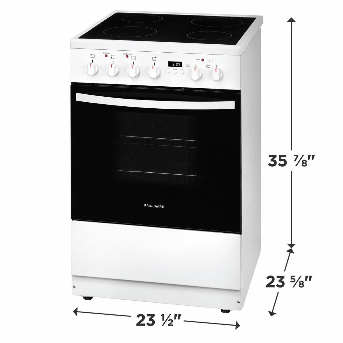 FRIGIDAIRE FCFE2425AW Frigidaire 24'' Freestanding Electric Range