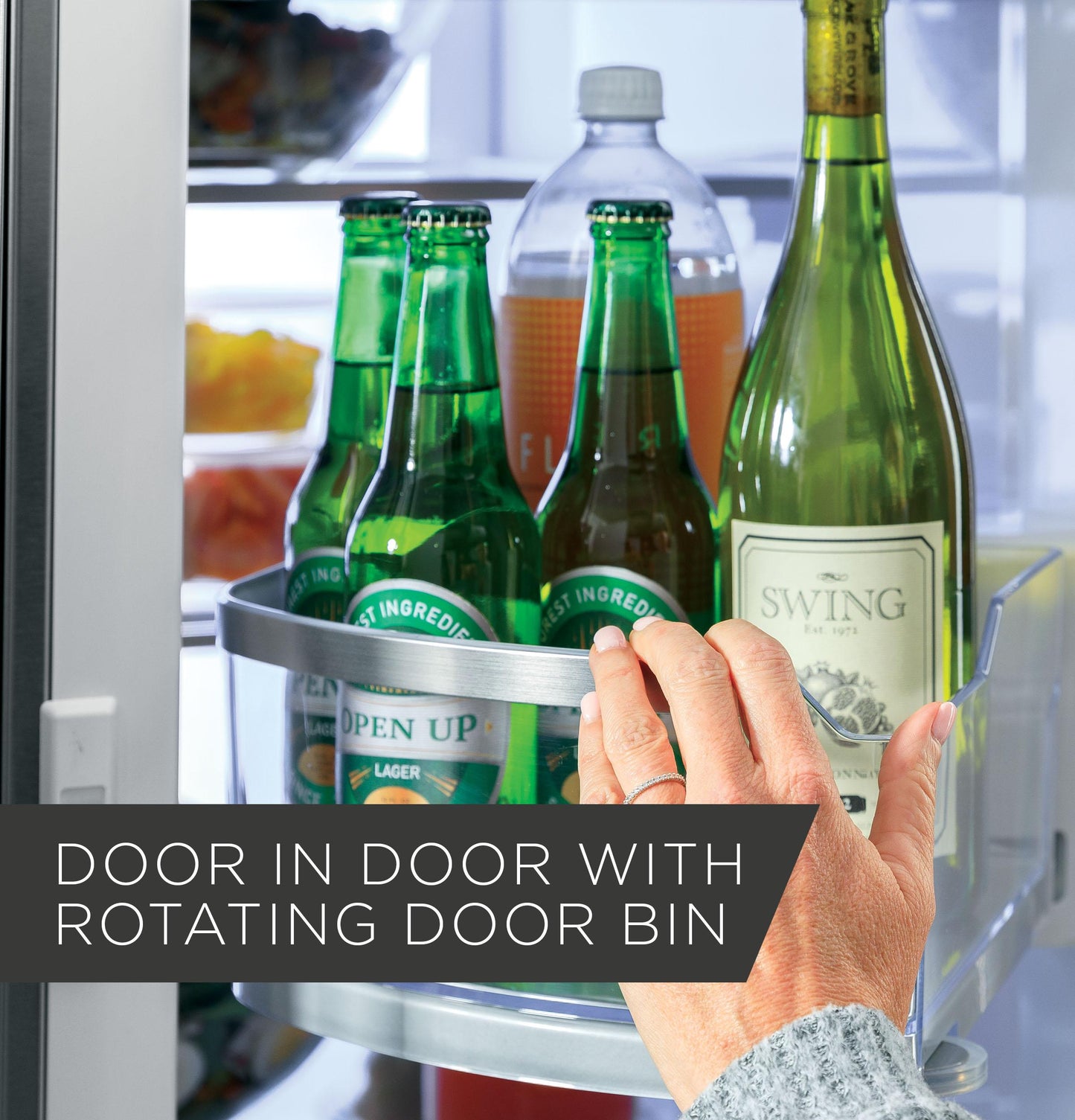 GE APPLIANCES PVD28BYNFS GE Profile 27.6 Cu. Ft. 4-door French-door Refrigerator With DO...