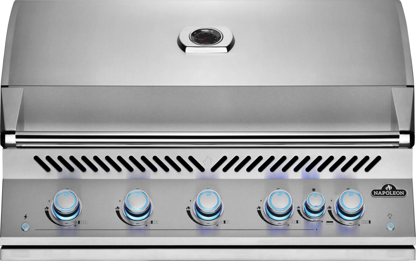 NAPOLEON BBQ BIG38RBNSS1 Built-in 700 Series 38 With Infrared Rear Burner , Natural Gas, STA...