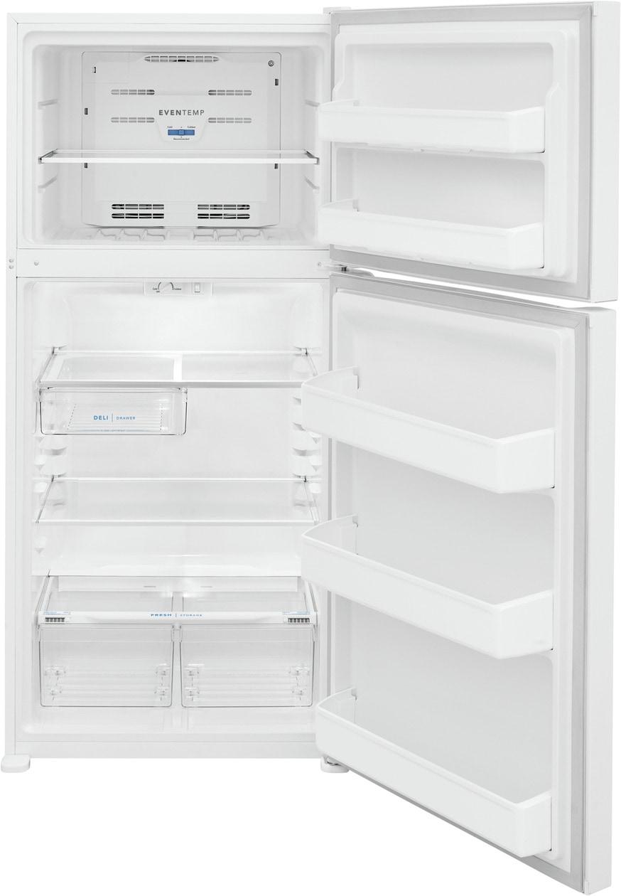 FRIGIDAIRE FFTR1835VW Frigidaire 18.3 Cu. Ft. Top Freezer Refrigerator