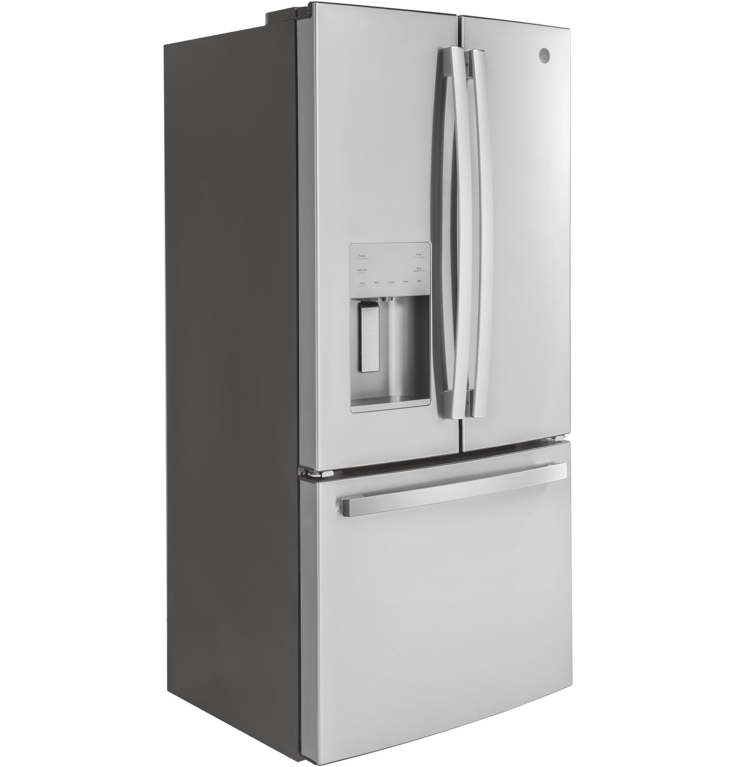 GE APPLIANCES GYE18JYLFS Ge Energy Star 17.5 Cu. Ft. Counter-depth French-door REFRIGE...